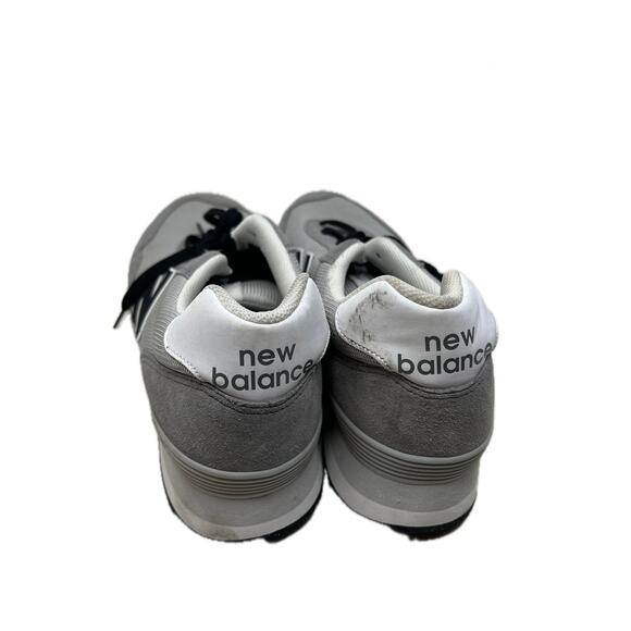 New Balance Classics 515 Artic Grey/White Mesh & Suede Shoes - Picture 5 of 8